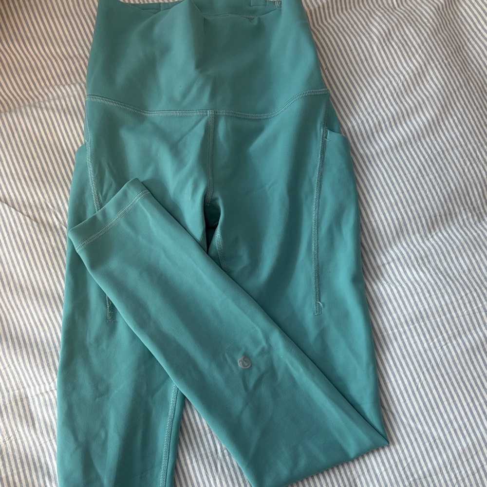 lululemon athletica Teal Leggings